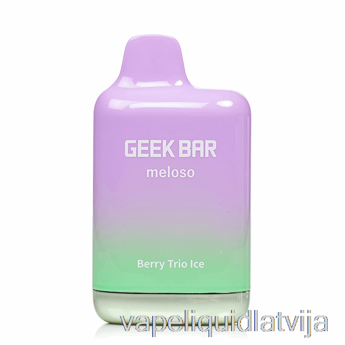 Geek Bar Meloso Max 9000 Vienreizējās Lietošanas Ogu Trio Ledus Vape šķidrums